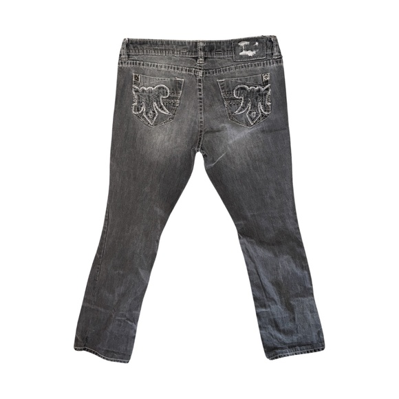 Buckle Sardinia Bootcut Gray Jeans Women Size 30x34 - Picture 3 of 14